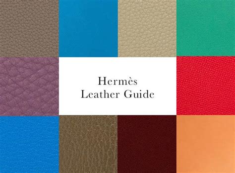 hermes different leathers